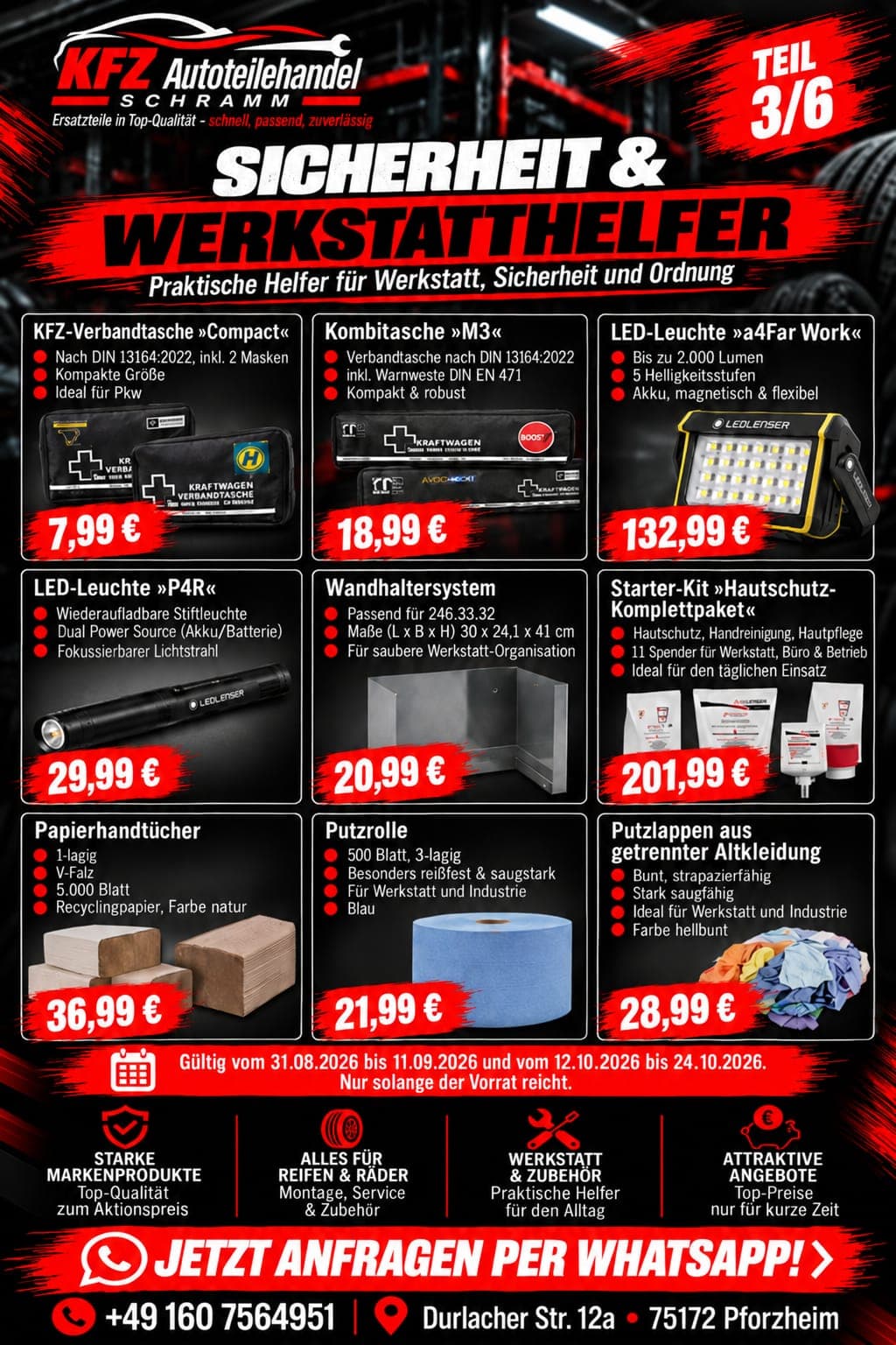 Sicherheit & Werkstatthelfer